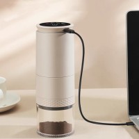 PUMLUMD High-Speed Electric Coffee Grinder - Durable Stainless Steel Blades, Large Capacity, and One-Touch Operation